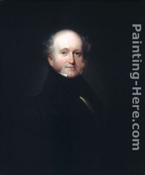 Martin Van Buren painting - Henry Inman Martin Van Buren art painting